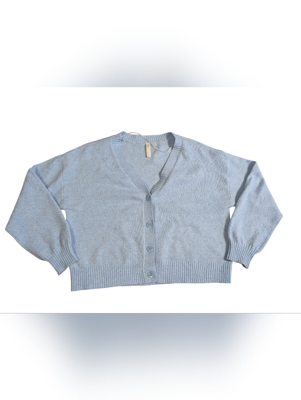 Nap Loungewear Pastel Blue Women's Cardigan - Size M fall cozy comfy